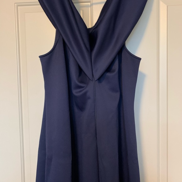 ASOS Curve Scuba Bardot Lace Pephem Maxi Dress - Picture 4 of 6